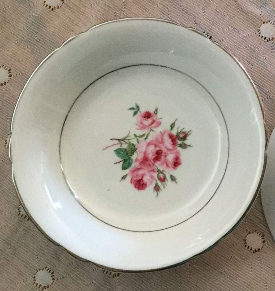 Margaret Rose Fruit/Dessert (Sauce) Bowl by Lichfield-1