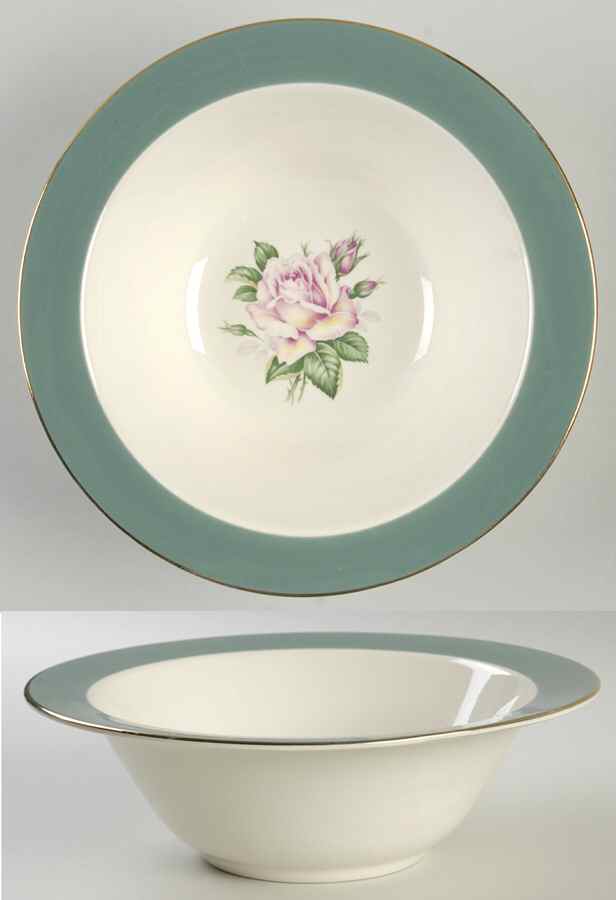 Cameo (Rose Center) 9" Round Vegetable Bowl by Lifetime-1