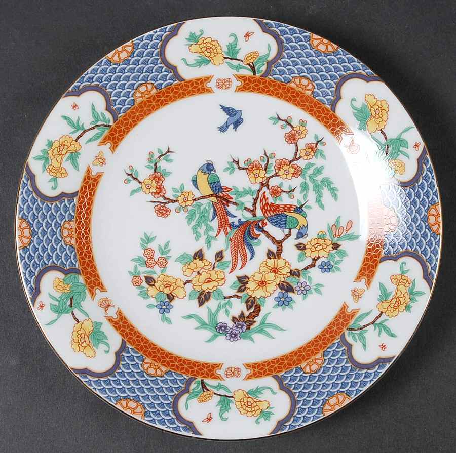 Imperial Garden Salad Plate by Liling-1