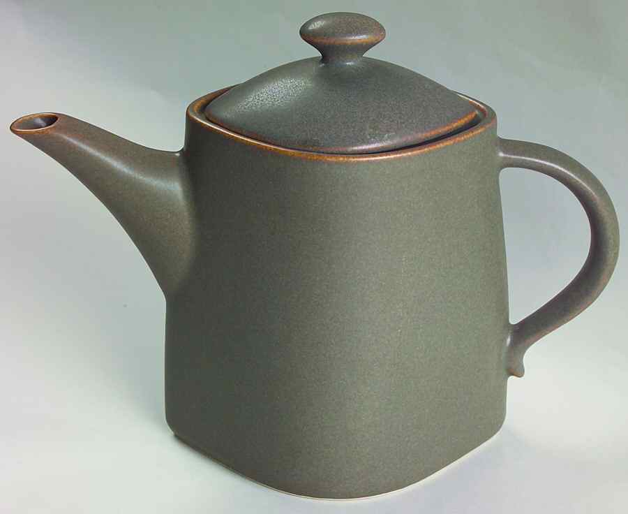Sage (Round) Teapot & Lid by Lindt-Stymeist-1