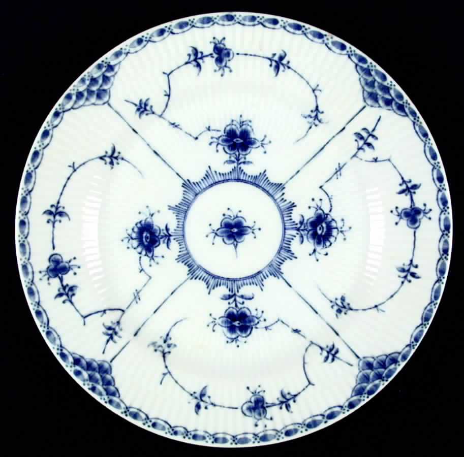 Blue Fjord (Smooth) Dinner Plate by Lipper & Mann (L & M)-1