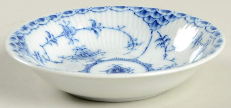 Blue Fjord (Smooth) Fruit/Dessert (Sauce) Bowl by Lipper & Mann (L & M)-1