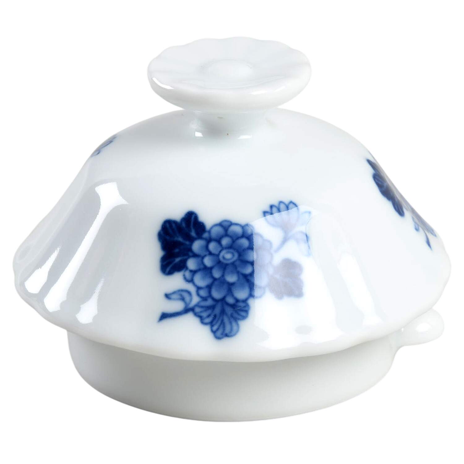 Blue Imari (L & M) Lid for Teapot by Lipper & Mann (L & M)-1
