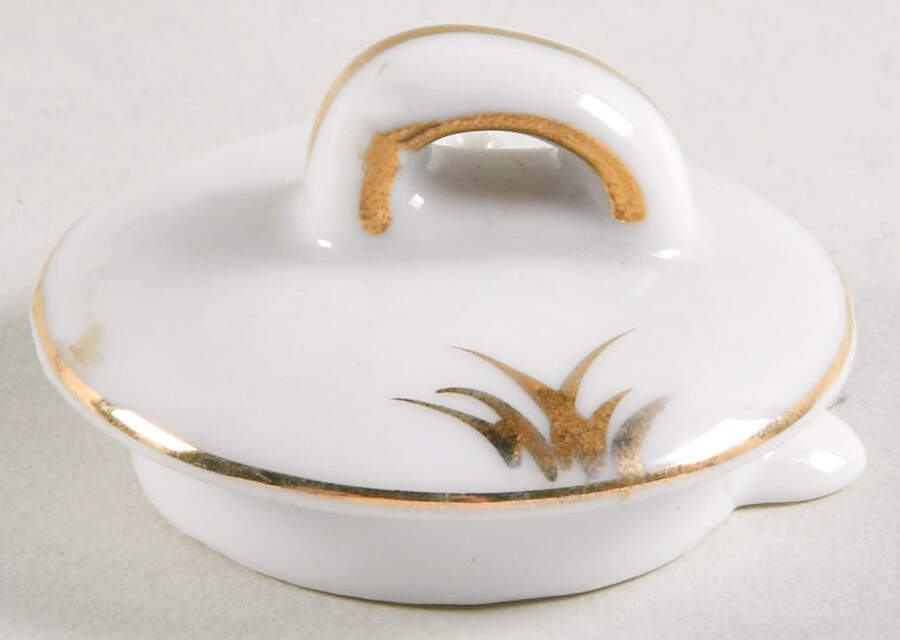 Gold & Silver Wheat (Lm) Lid for Coffee Pot by Lipper & Mann (L & M)-1