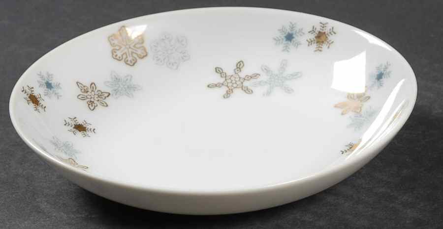 Snow Star Fruit/Dessert (Sauce) Bowl by Lipper & Mann (L & M)-1
