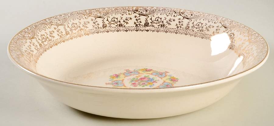 Parisian Center 9" Round Vegetable Bowl by Lamode (USA)-1