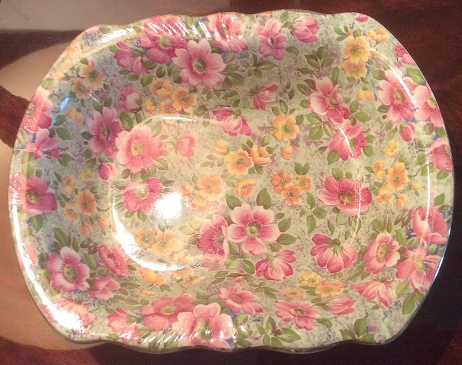 Briar Rose Rectangular Sweet Meat Dish by Lord Nelson-1