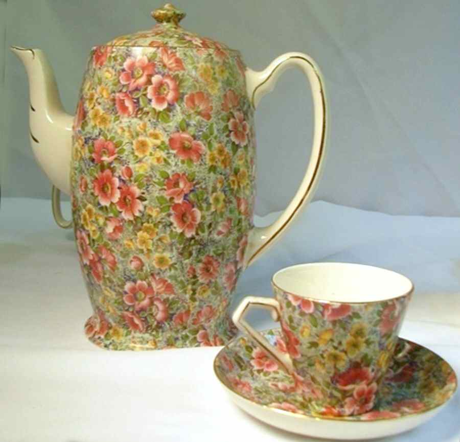 Briar Rose Coffee Pot & Lid by Lord Nelson-1