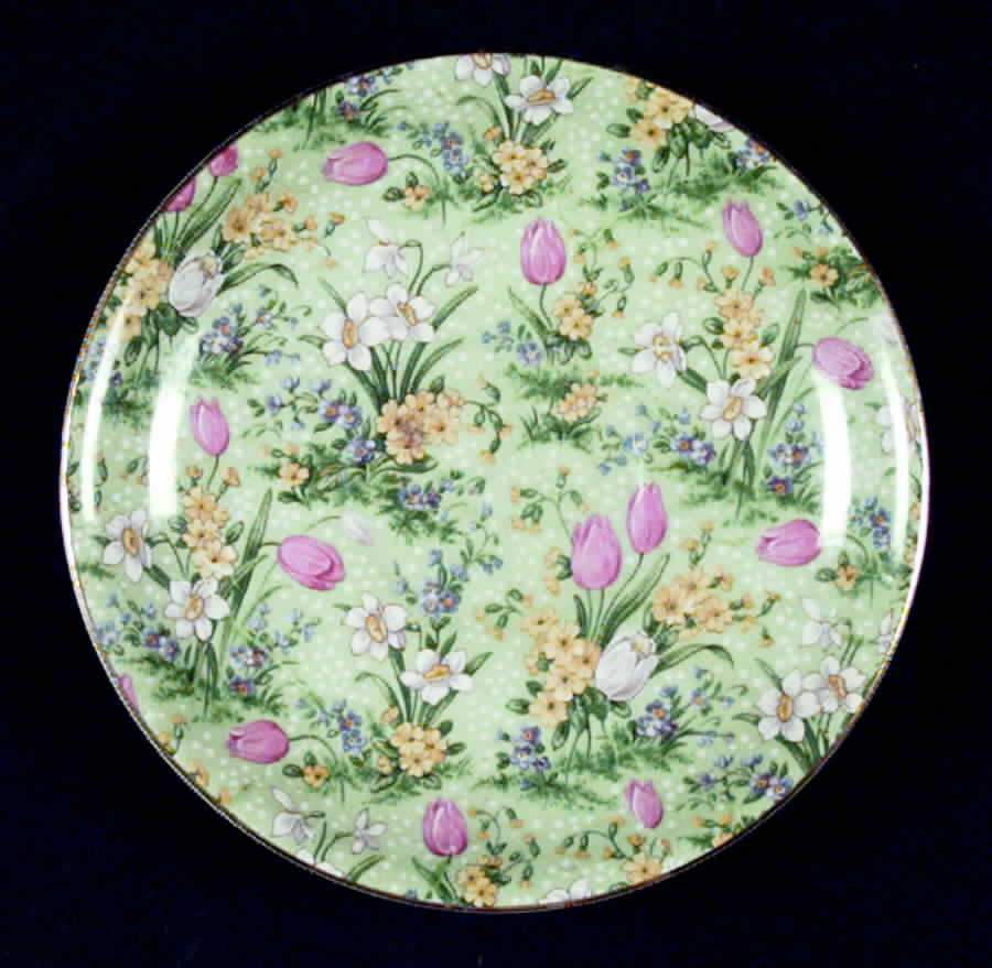 Green Tulip Saucer by Lord Nelson-1