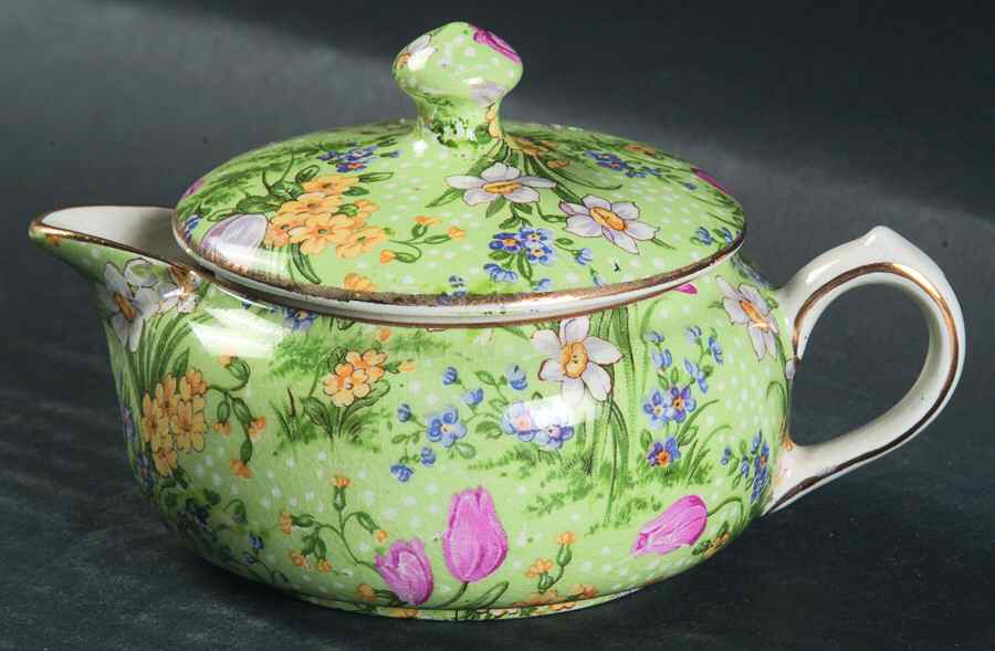Green Tulip Stacking Mini Creamer by Lord Nelson-1