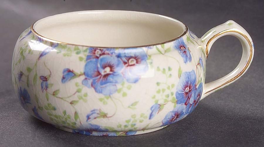 Pansy Stacking Mini Open Sugar Bowl by Lord Nelson-1