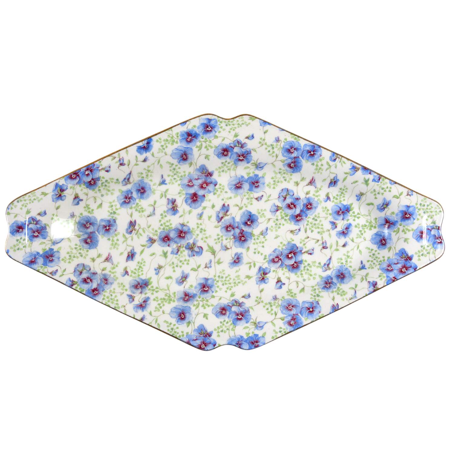 Pansy 12" Oval Tray by Lord Nelson-1