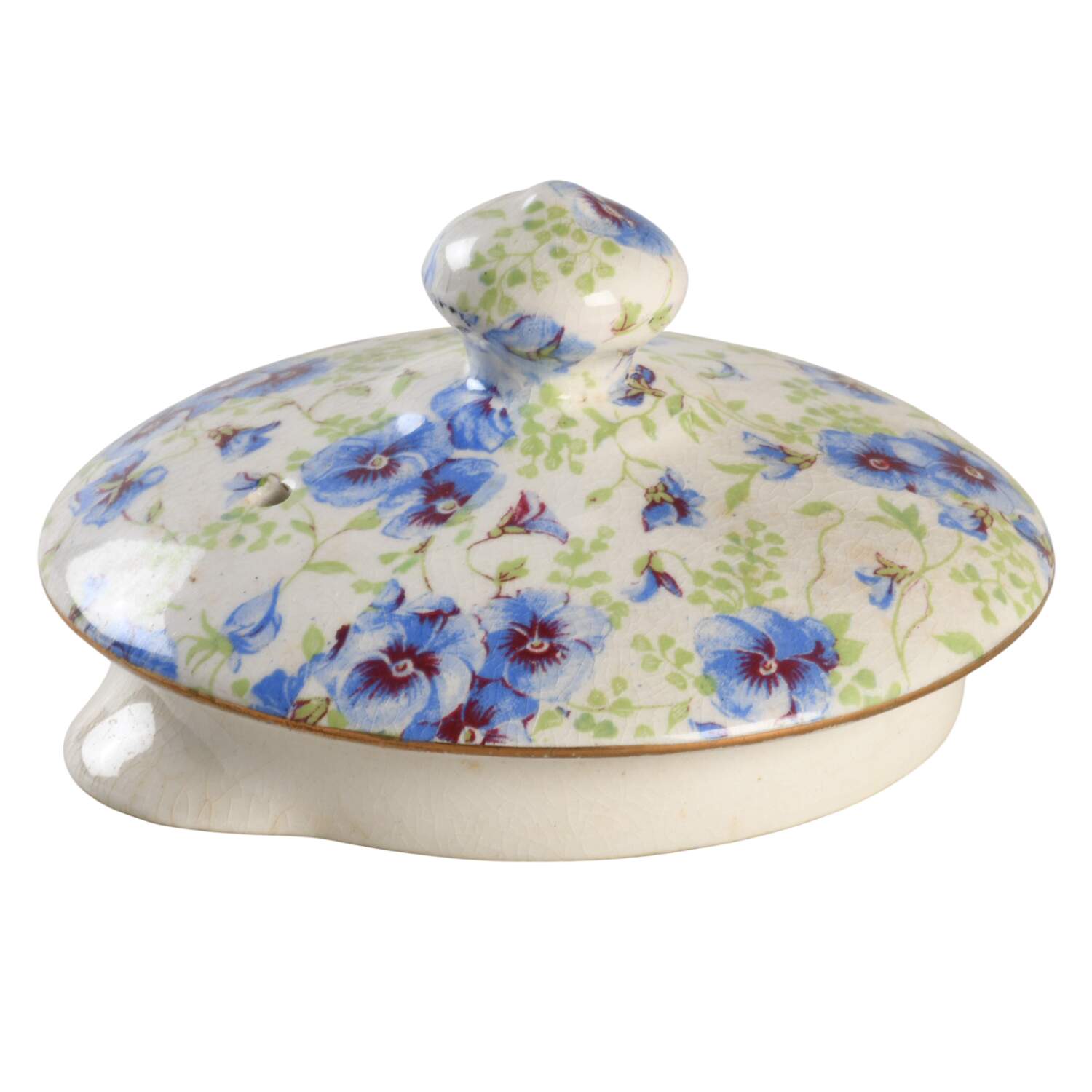 Pansy Lid for Teapot by Lord Nelson-1