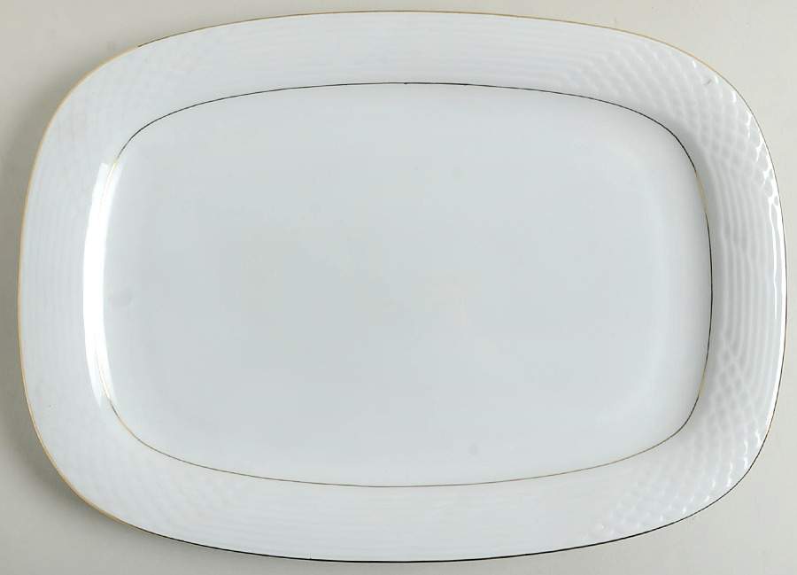 Jewel 14" Oval Serving Platter by Lynn's China-1