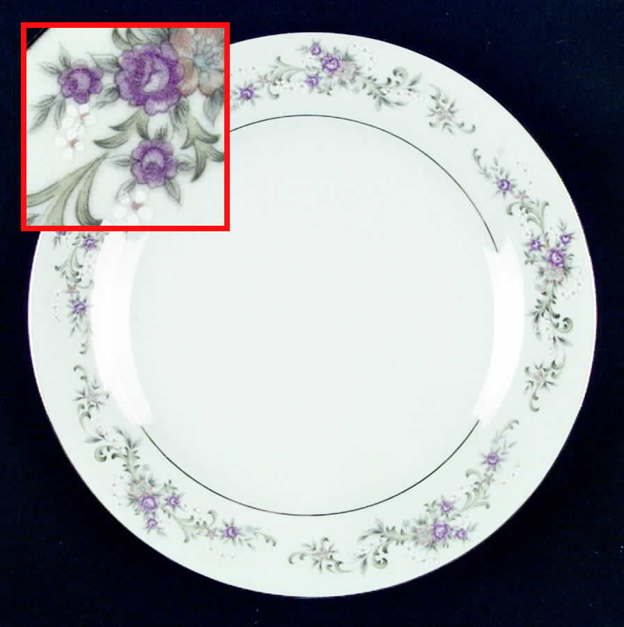 Summer Land Dinner Plate by Lynn's China-1