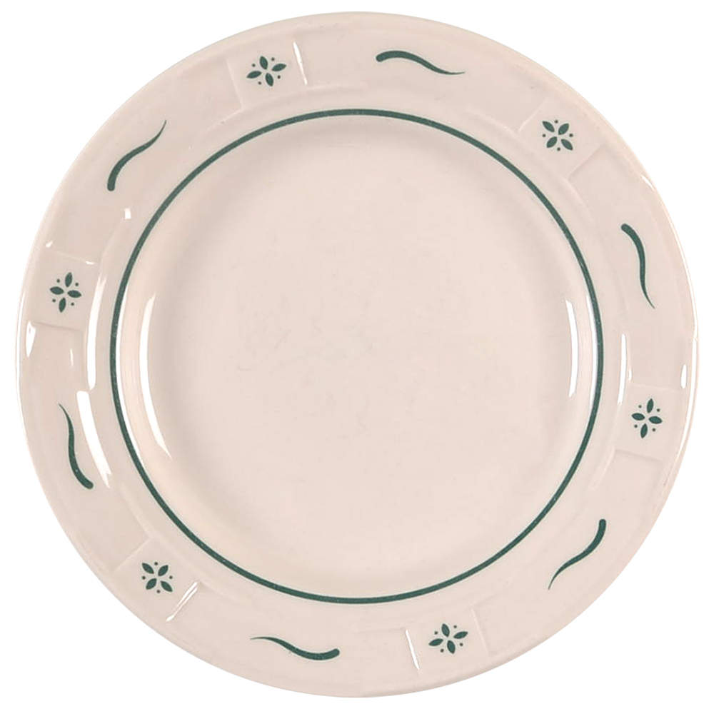 Woven Traditions Heritage Green Bread & Butter Plate by Longaberger-1