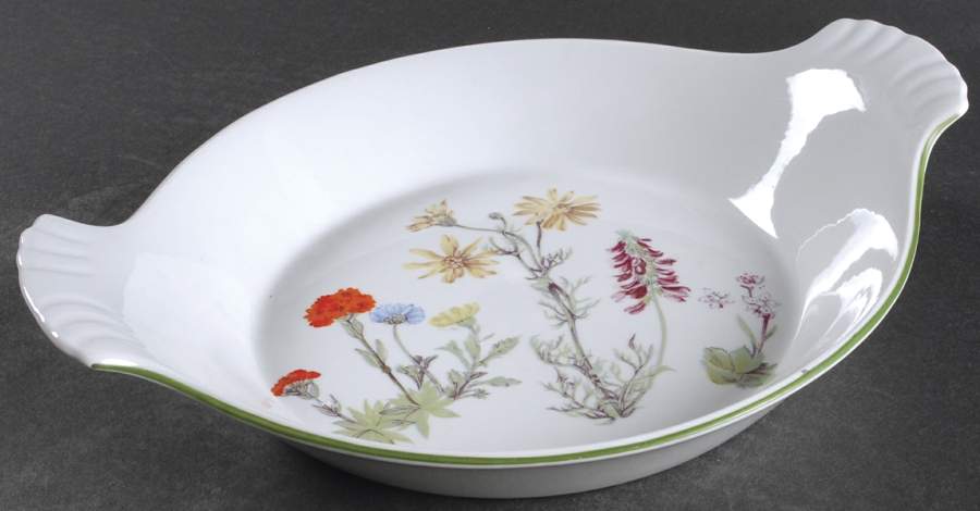 Wild Flower 9" Open Skillet by Louis Lourioux-1