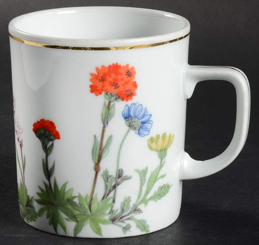 Wild Flower Mug by Louis Lourioux-1