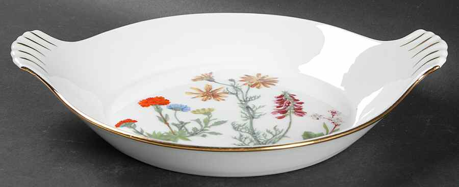 Wild Flower 9" Open Skillet by Louis Lourioux-1