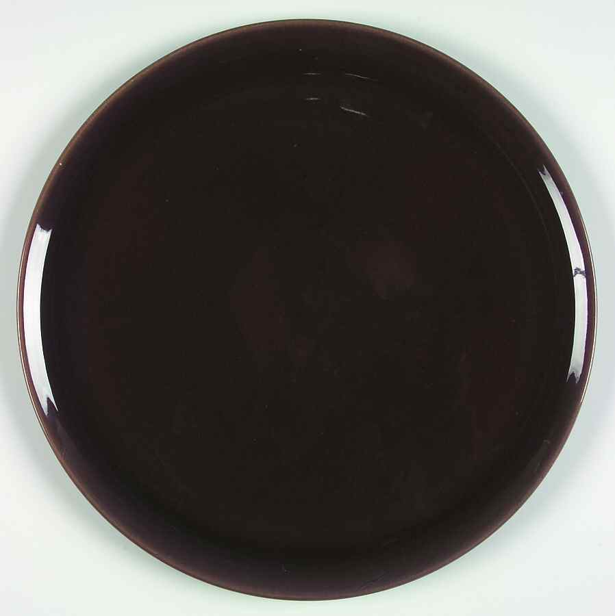 California Life Brown (USA) 13" Chop Plate (Round Platter) by Laurel (USA)-1