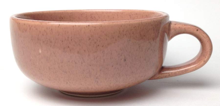 California Life Coral (USA) Flat Cup by Laurel (USA)-1