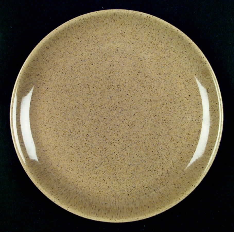 California Life Tan Carmel Dinner Plate by Laurel (USA)-1