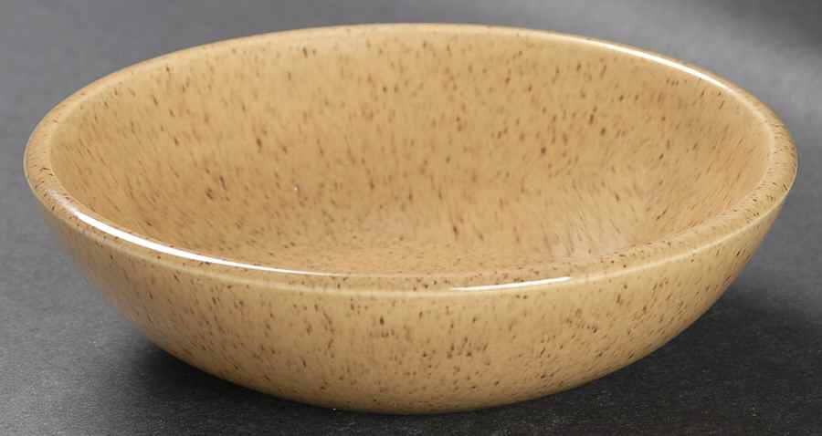 California Life Tan Carmel Fruit/Dessert (Sauce) Bowl by Laurel (USA)-1