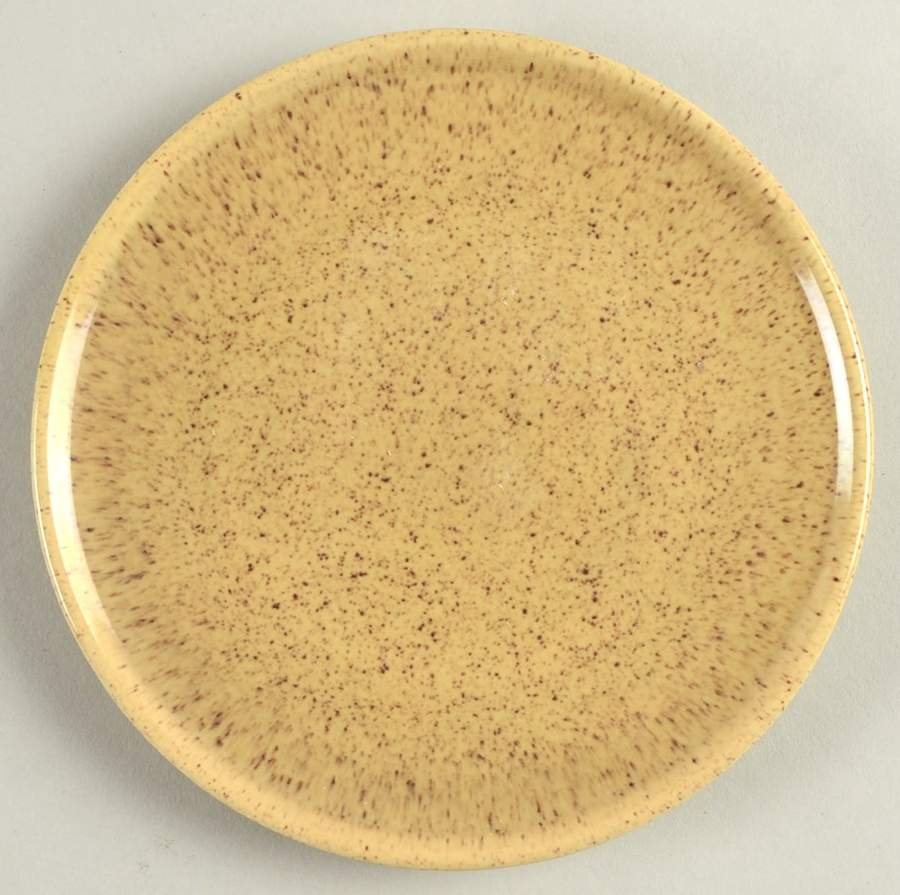 California Life Tan Carmel Bread & Butter Plate by Laurel (USA)-1