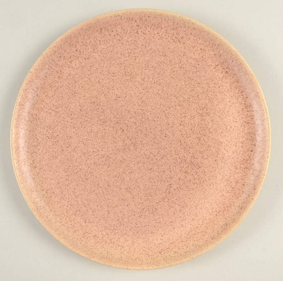California Cerama Stone Cocoa Salad Plate by Laurel (USA)-1