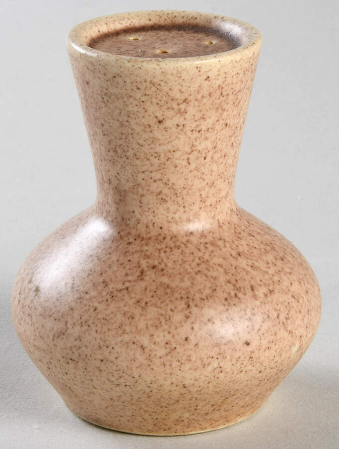 California Cerama Stone Cocoa Salt Shaker by Laurel (USA)-1