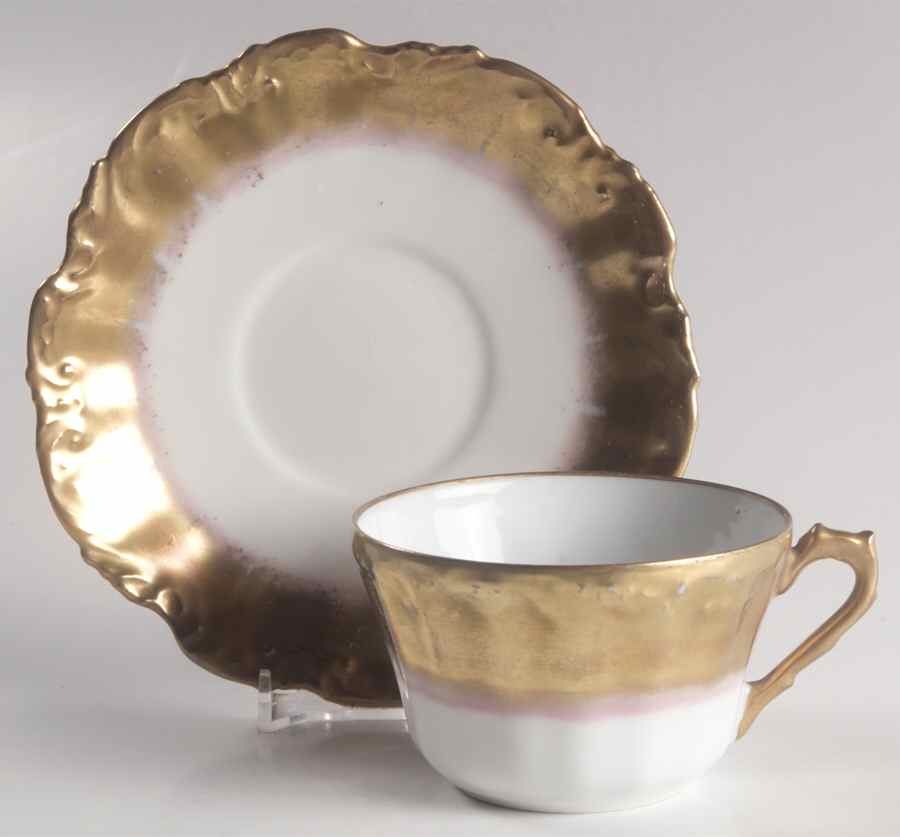 LSS9 Flat Cup & Saucer Set by Lazarus Straus & Sons-1