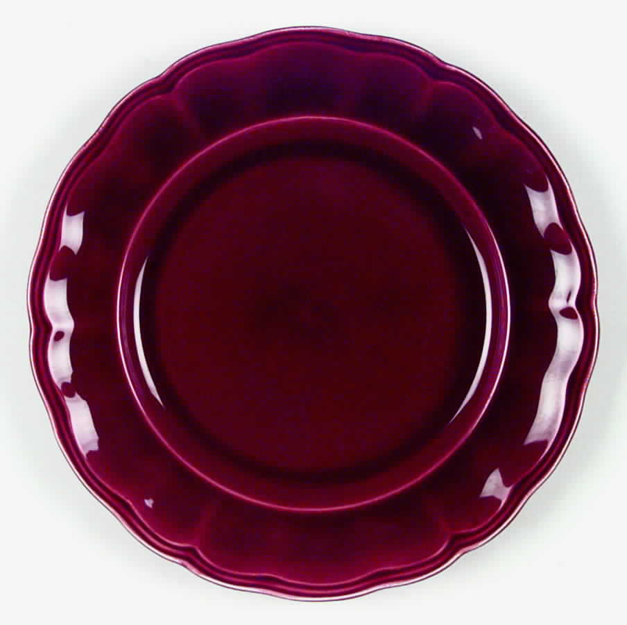 Louis XV Apple Red Dinner Plate by Luneville-1