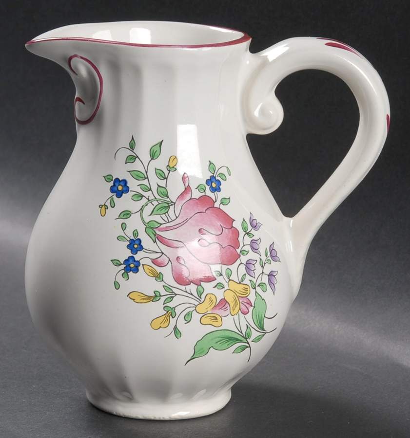 Old Strasbourg (Off White Background) Creamer by Luneville-1