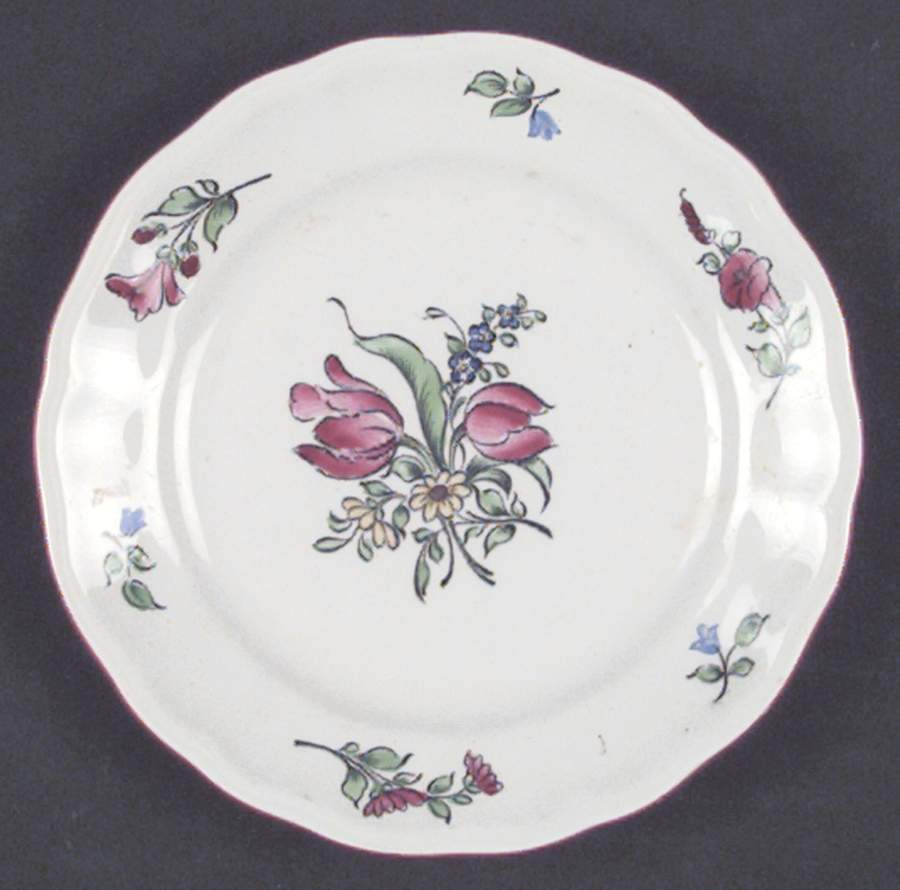 Old Strasbourg (Off White Background) Bread & Butter Plate by Luneville-1