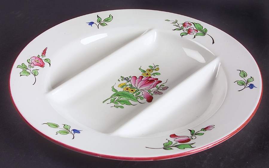 Old Strasbourg (Off White Background) 3-Part Relish by Luneville-1