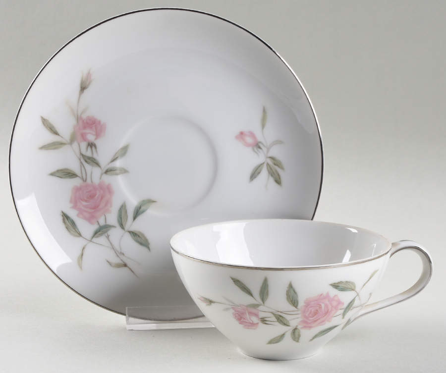 Perfection Footed Cup & Saucer Set by Lynnbrooke-1