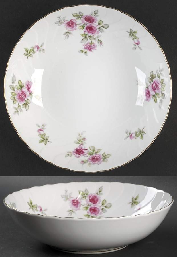 Romance 9" Round Vegetable Bowl by Lynmore-1