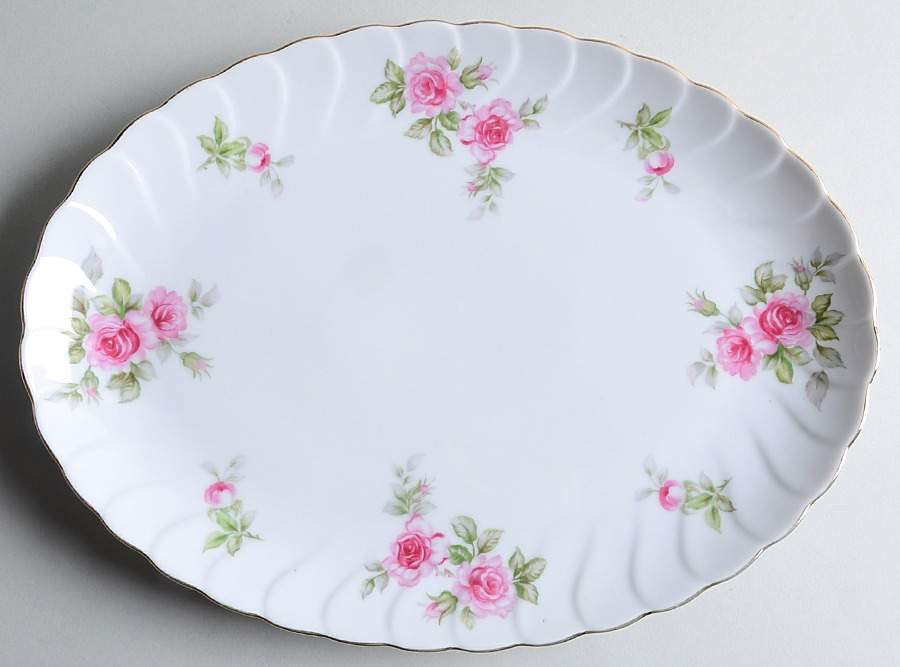 Romance 12" Oval Serving Platter by Lynmore-1