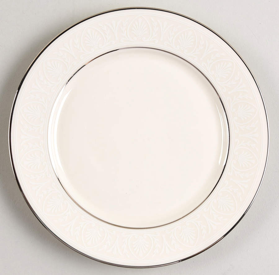 Courtyard Platinum Bread & Butter Plate by Lenox-1