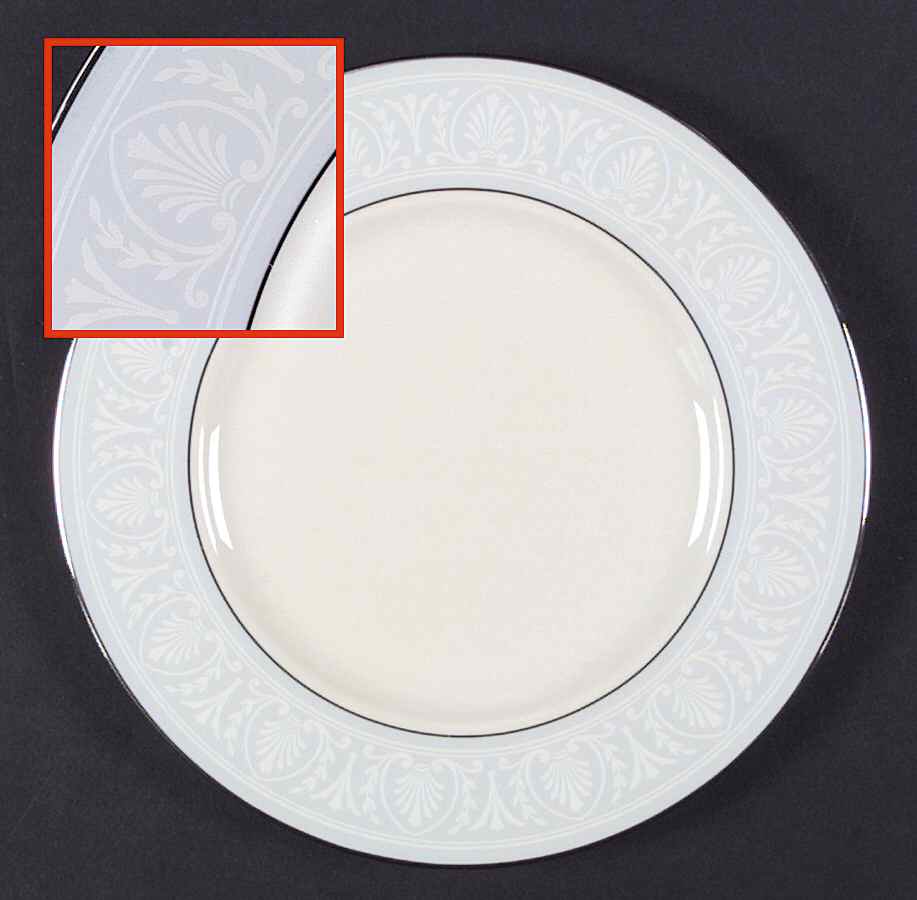 Courtyard Platinum Accent Luncheon Plate by Lenox-1