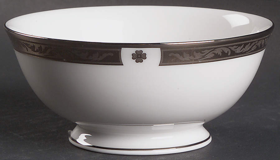 Landmark Platinum Fruit/Dessert (Sauce) Bowl by Lenox-1
