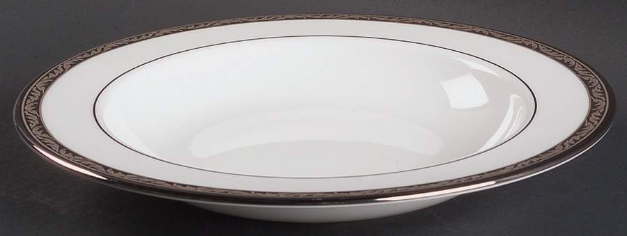 Landmark Platinum 9" Soup/Pasta Bowl by Lenox-1