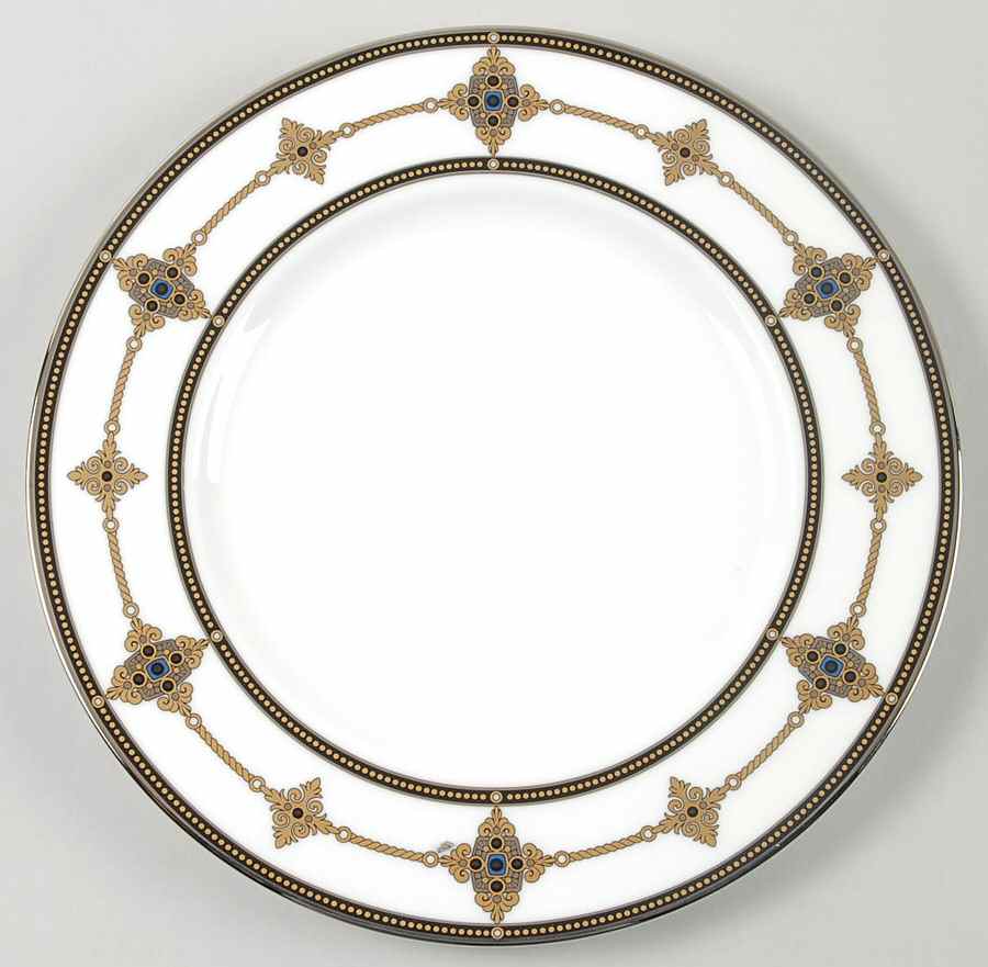 Vintage Jewel Accent Luncheon Plate by Lenox-1