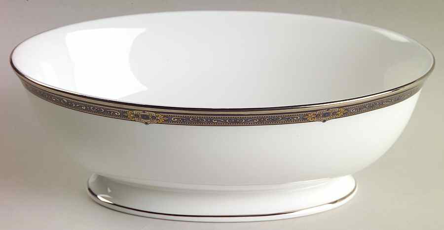 Vintage Jewel 9" Oval Vegetable Bowl by Lenox-1