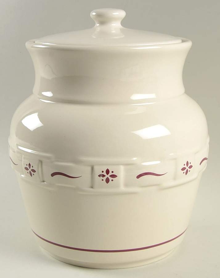 Woven Traditions Red Extra Large Canister & Lid by Longaberger-1
