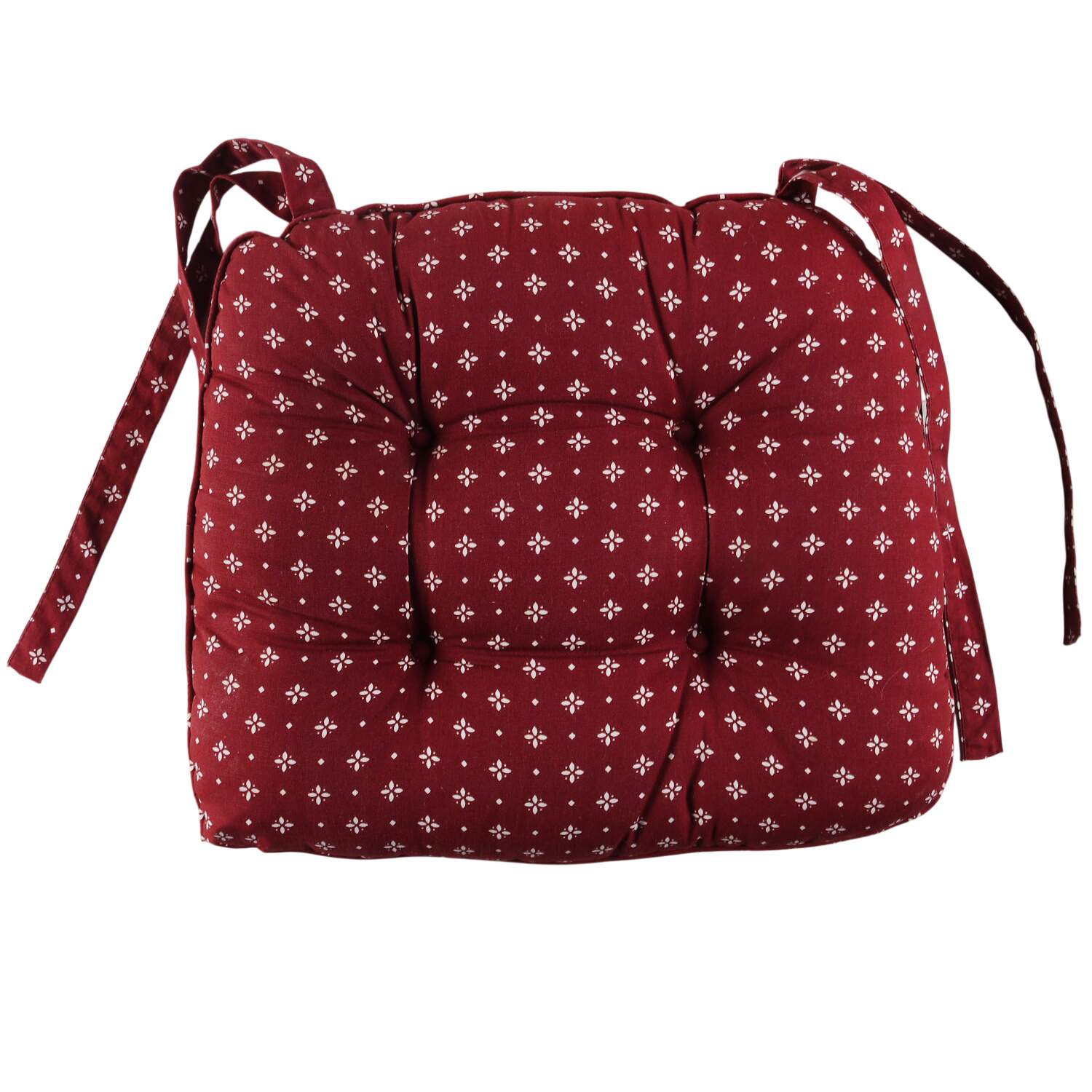 Woven Traditions Red Chair Pad/Cushion by Longaberger-1