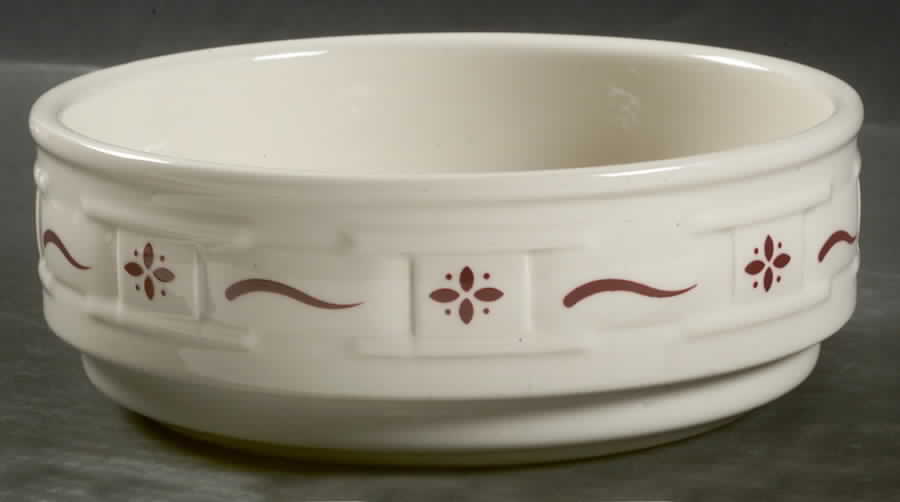 Woven Traditions Red Soup/Cereal Bowl by Longaberger-1