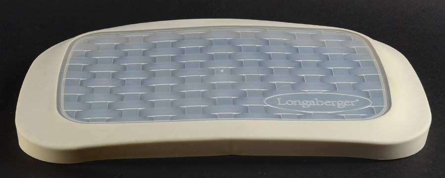Woven Traditions Red Tabless Plastic Storage Cover for 15" Rect Baker by Longaberger-1