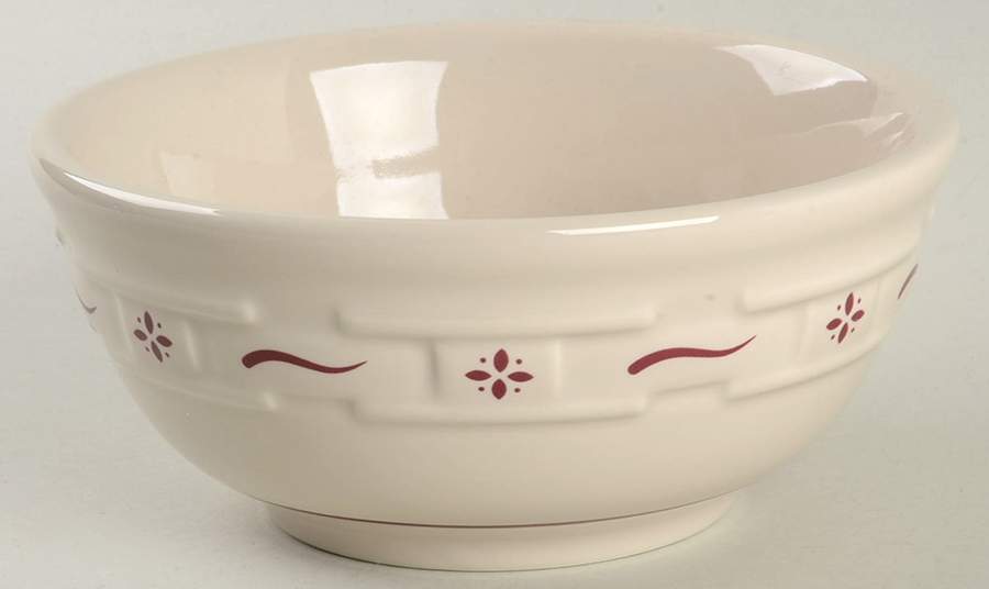 Woven Traditions Red 5" All Purpose Bowl by Longaberger-1