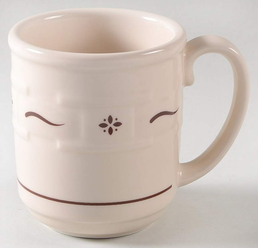 Woven Traditions Red Mug by Longaberger-1